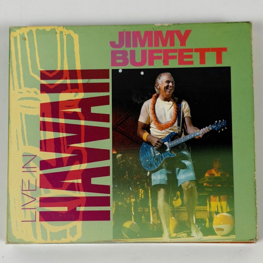 Jimmy Buffett Live In Hawaii CD DVD Set